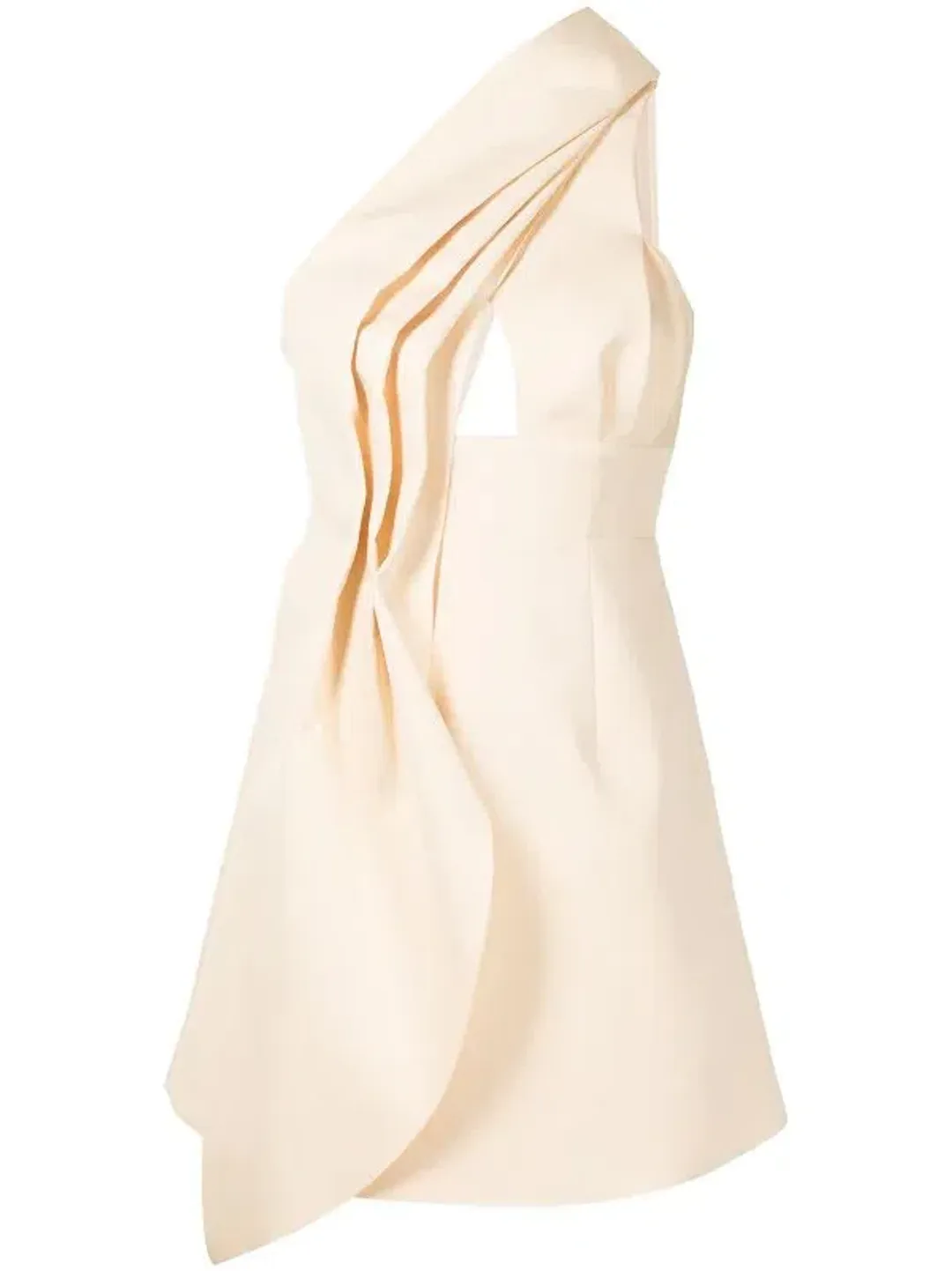 Rachel Gilbert Apollo Mini Dress Cream Size 10 for rent on The Volte - main image