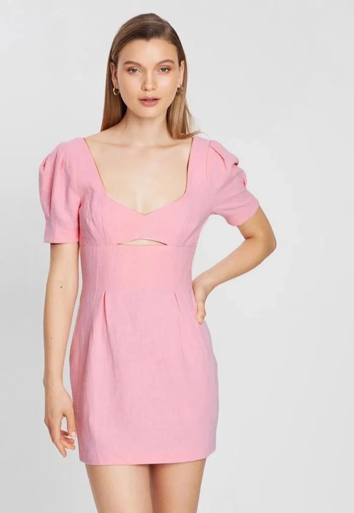 Bec & Bridge Sweet Pea Mini Dress Pink Size 10 - Image 2