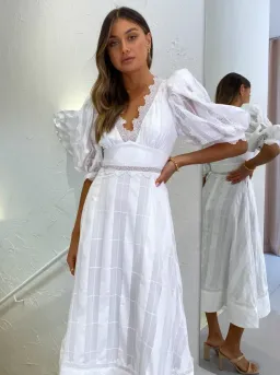Acler Grampian Dress White Size 10 for rent on The Volte - image 7