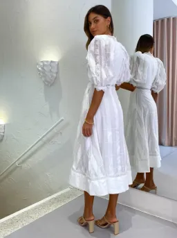 Acler Grampian Dress White Size 10 for rent on The Volte - image 6
