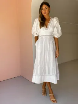 Acler Grampian Dress White Size 10 for rent on The Volte - image 8
