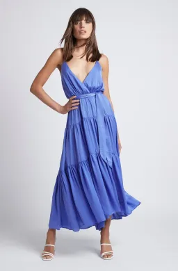 Sheike Sirocco Maxi Dress Blue Size 10 for rent on The Volte - image 1