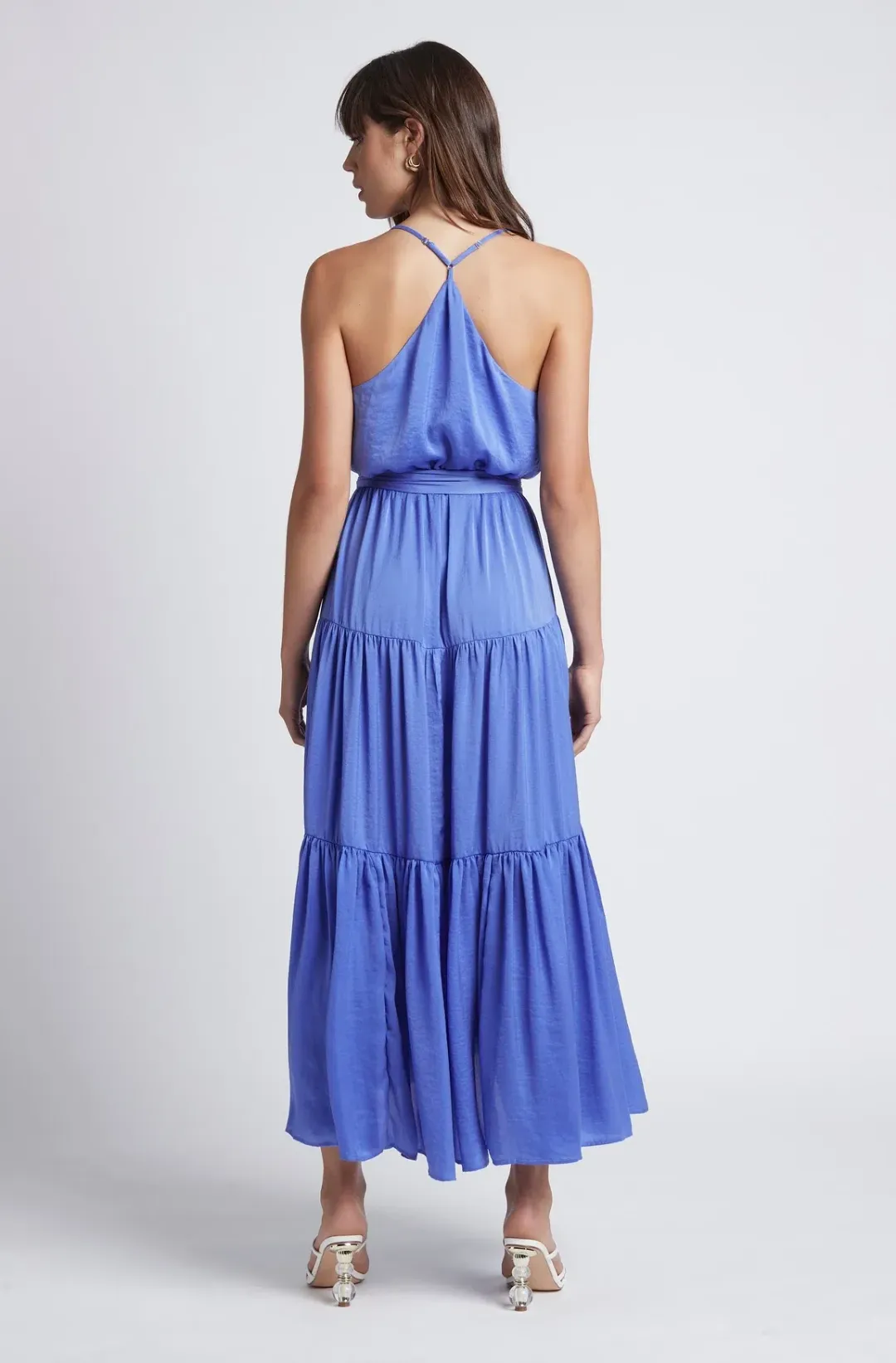 Sheike Sirocco Maxi Dress Blue Size 10 for rent on The Volte - main image