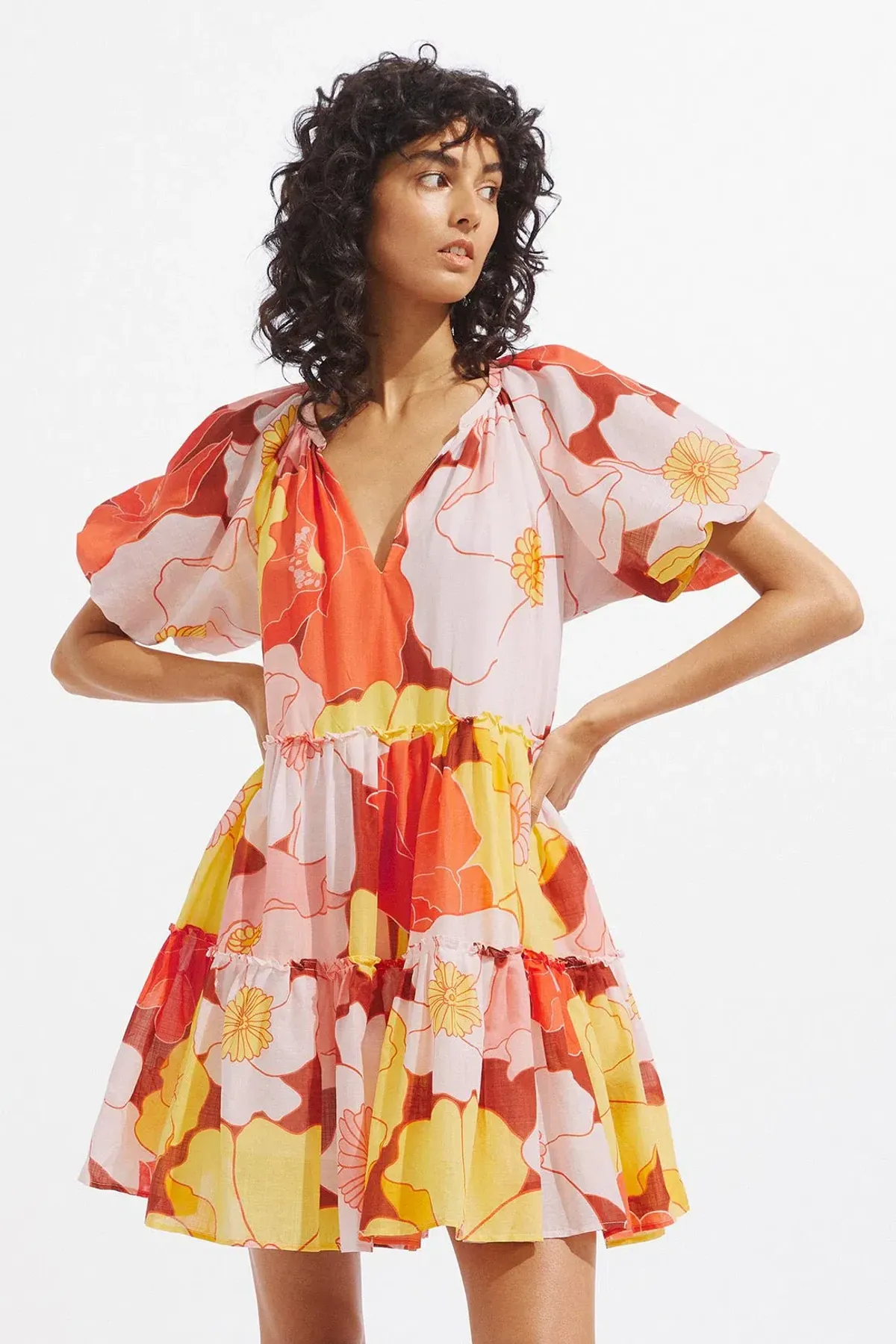 Steele Helio Dress Print Size XS - Image 6