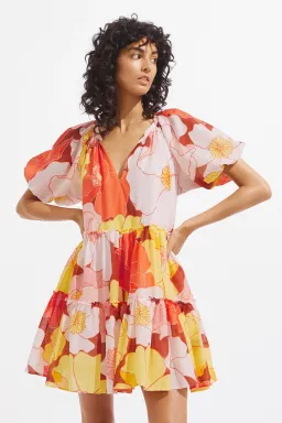 Steele Helio Dress Print Size XS for rent on The Volte - image 6