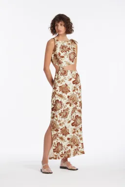 Sir the Label Rei Knot Dress Print Size 6 for rent on The Volte - image 1