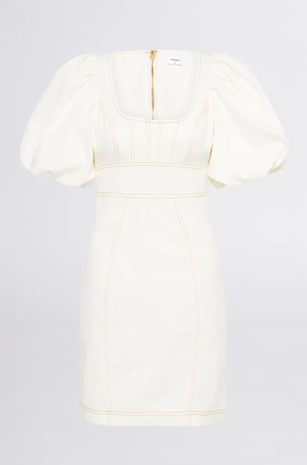 Sheike Illusions Mini Dress White Size 10 for rent on The Volte - main image