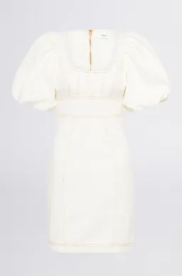 Sheike Illusions Mini Dress White Size 10 for rent on The Volte - image 4