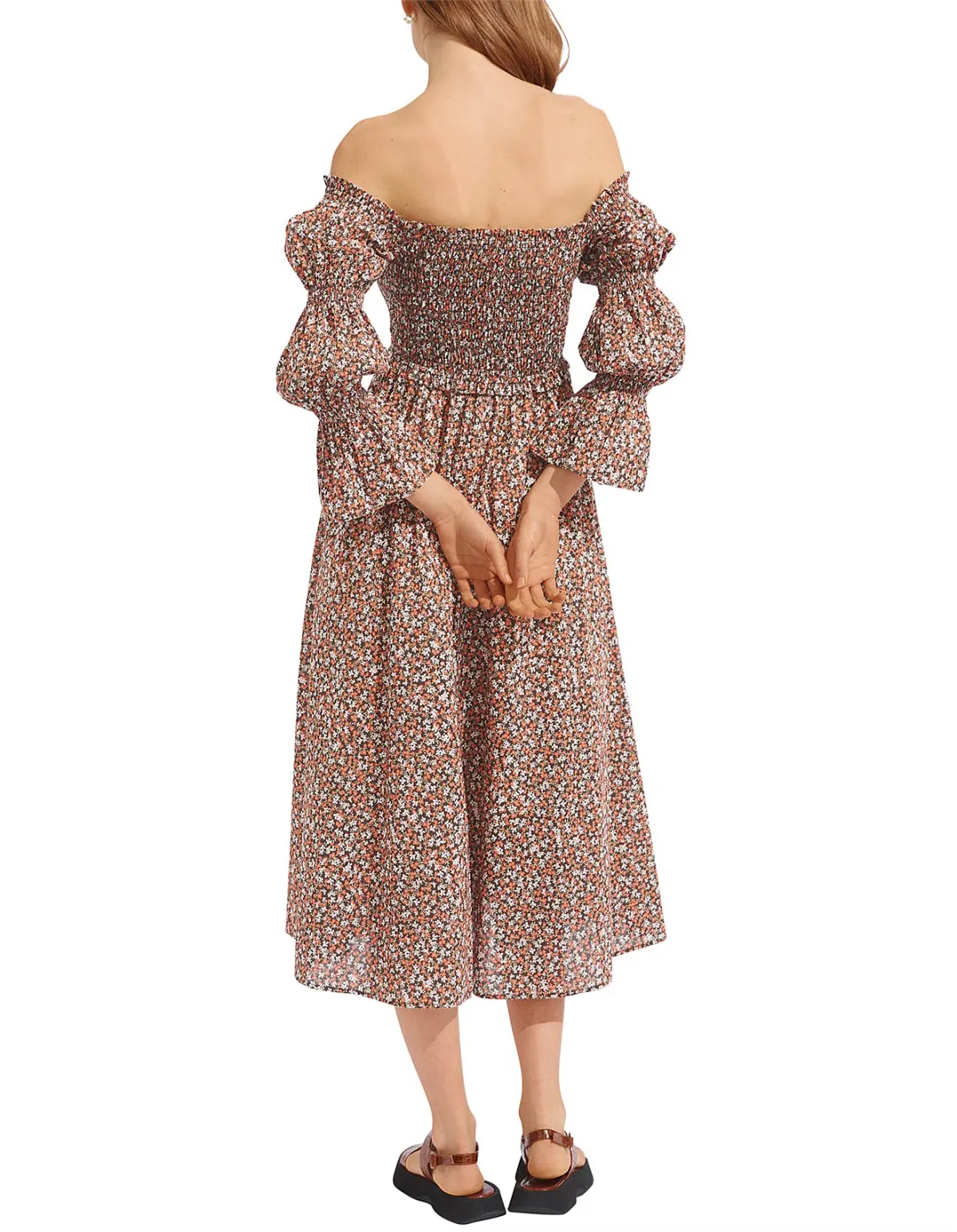 Steele Chérie Dress Print Size 8 - Image 4