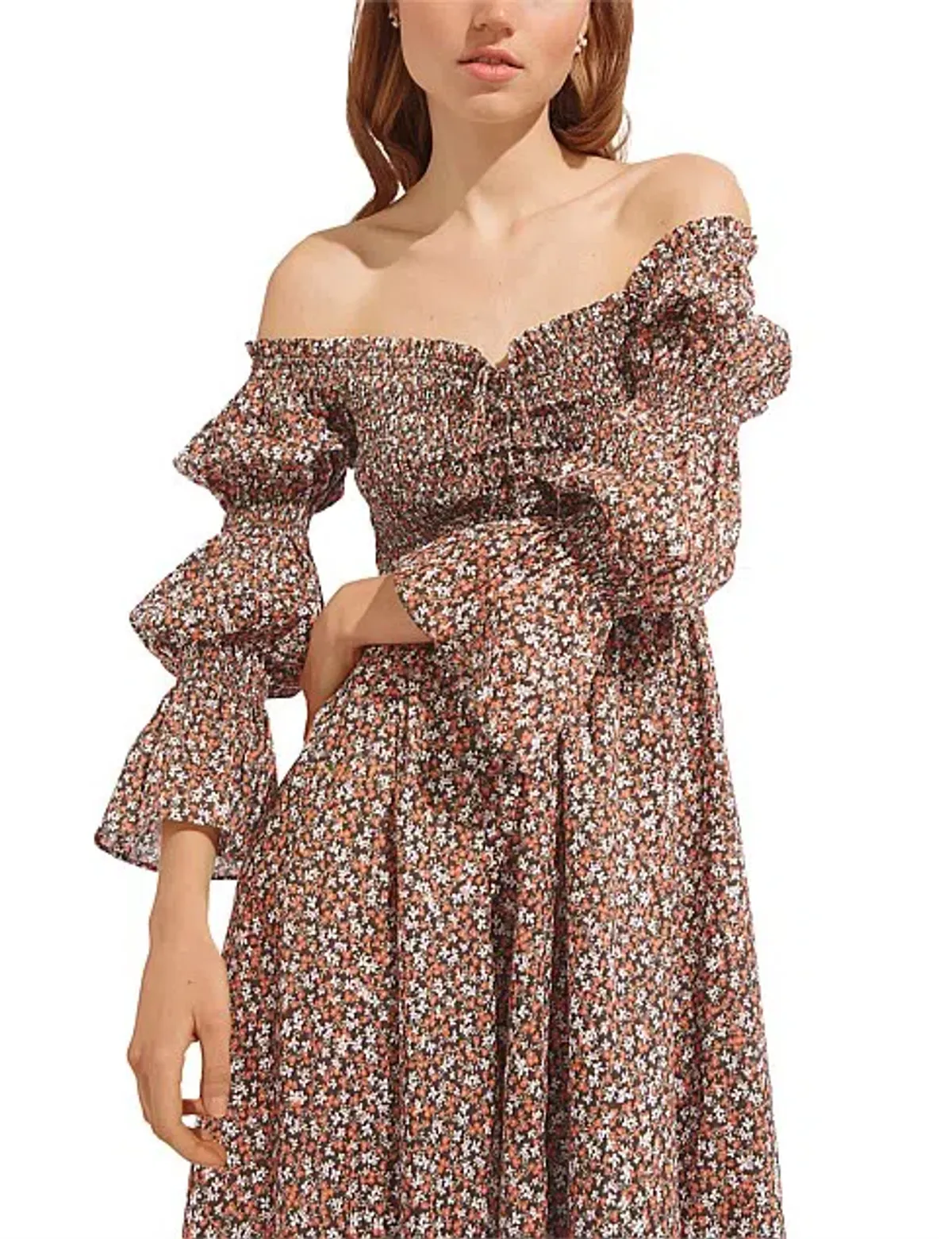 Steele Chérie Dress Print Size 8 - Image 3