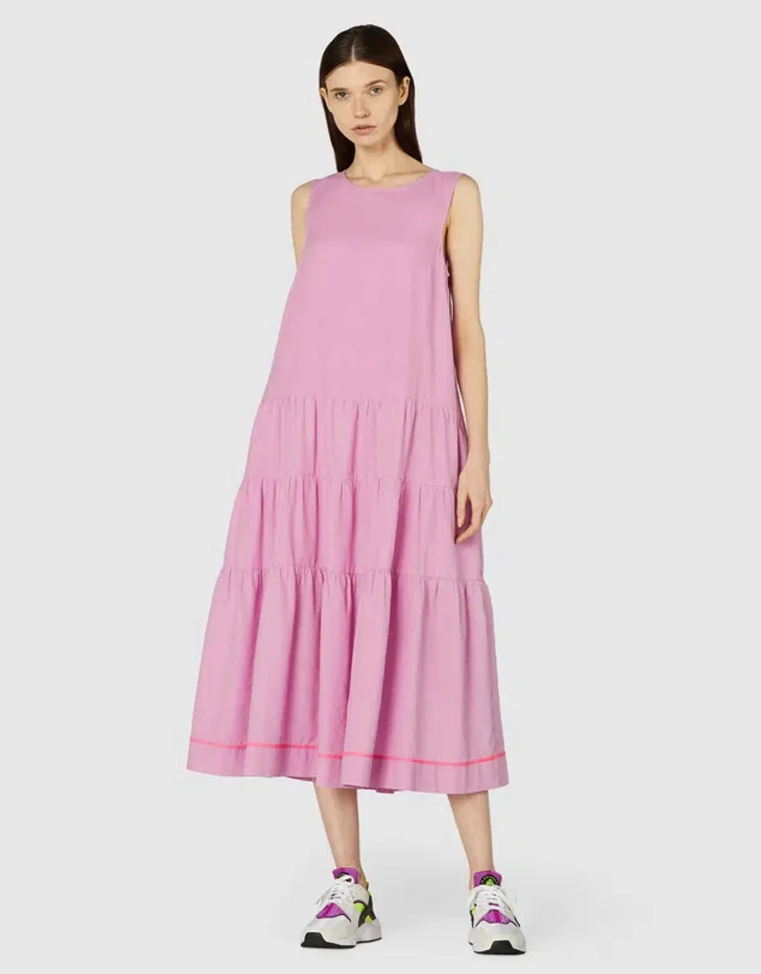 Gorman Marli Long Dress Pink Size 8 for rent on The Volte - main image