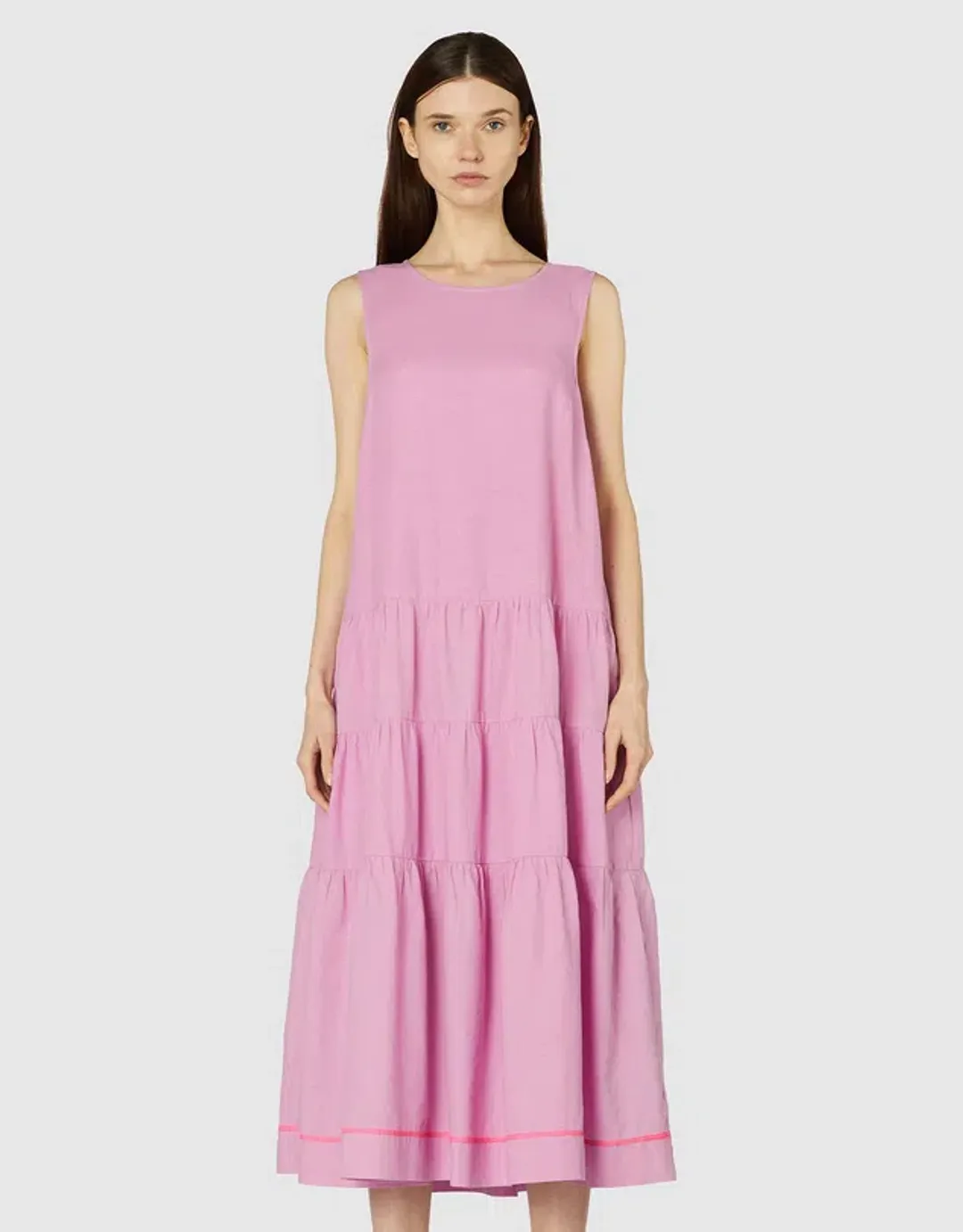 Gorman Marli Long Dress Pink Size 8 for rent on The Volte - main image