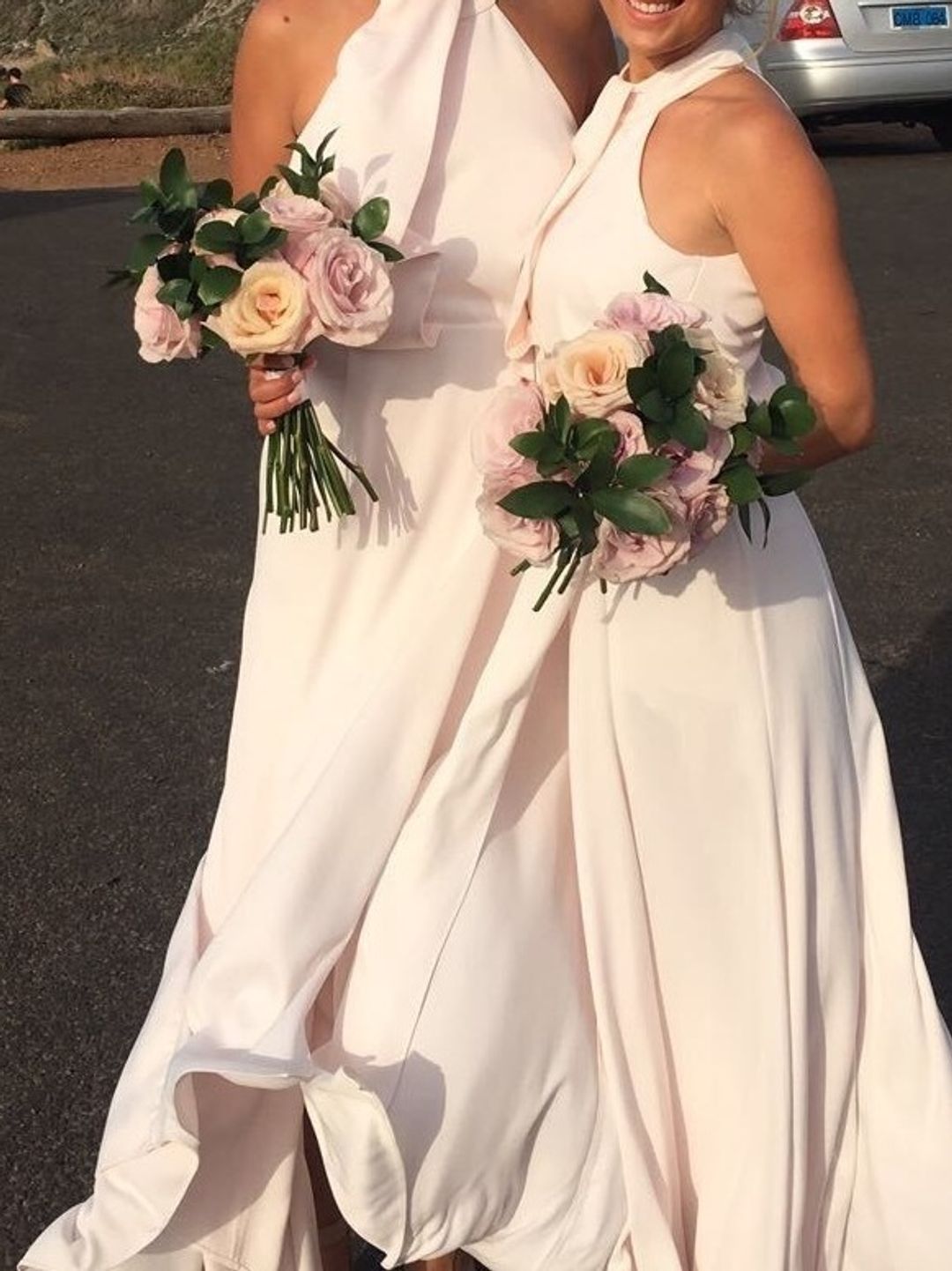 Camilla and Marc Senna Gown Blush Pink for rent on The Volte - main image