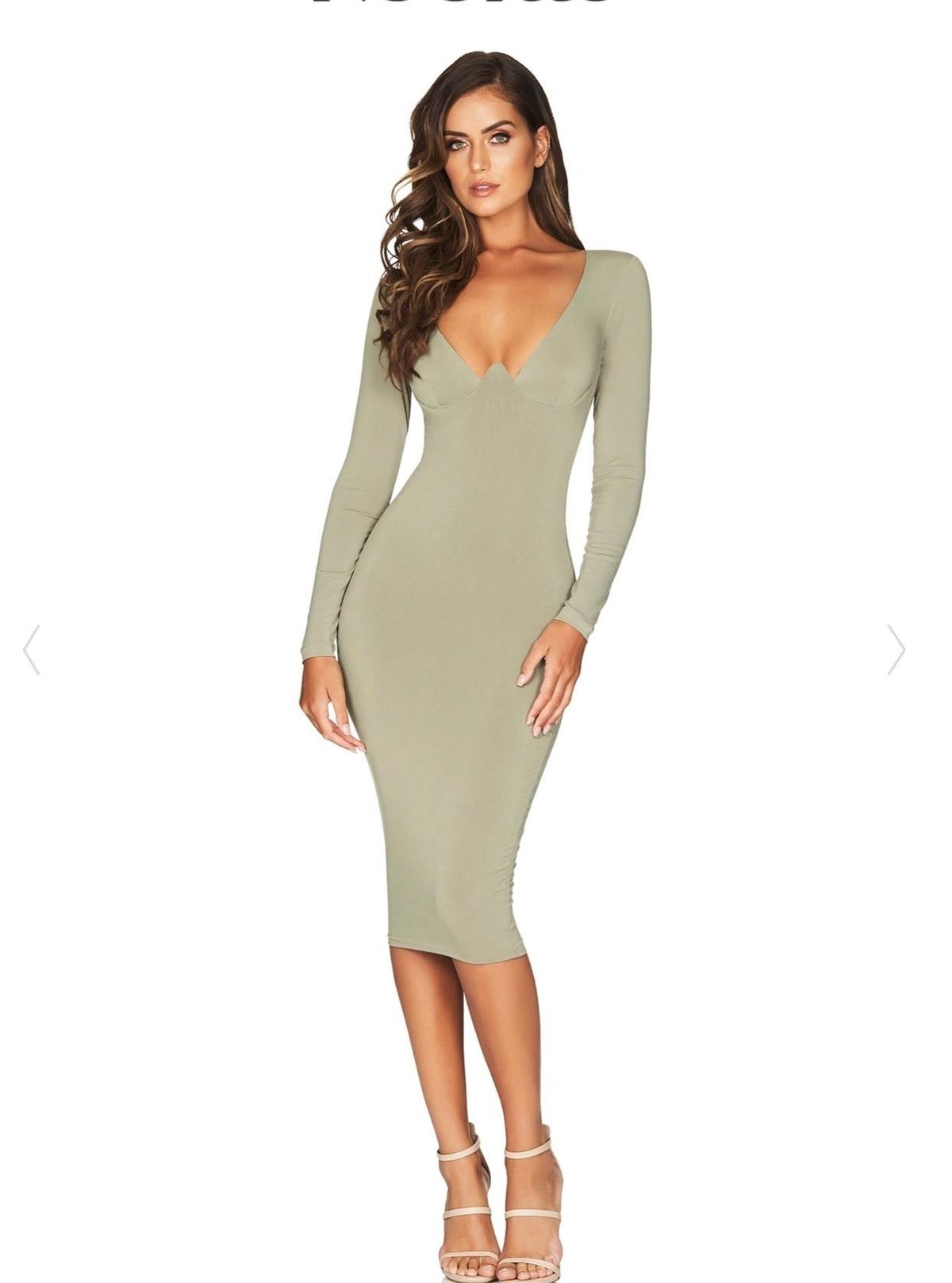 TALIA LONG SLEEVE MIDI for rent on The Volte - main image