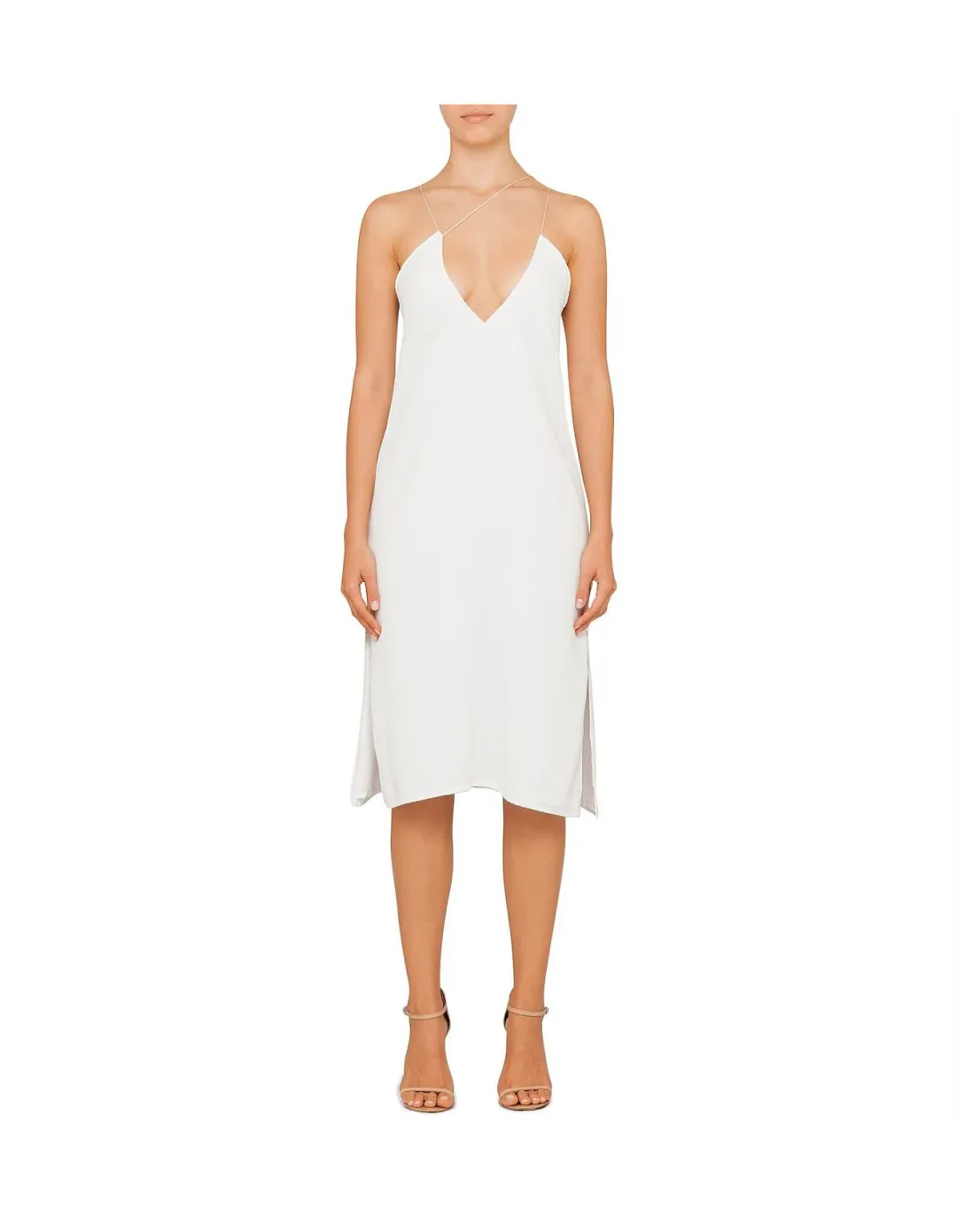 Maurie & Eve Seventh Floor Dress White Size 8 for rent on The Volte - main image