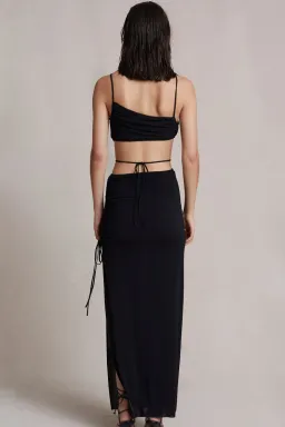 Bec & Bridge Dilkon Maxi Dress Black Size 12 for rent on The Volte - image 2