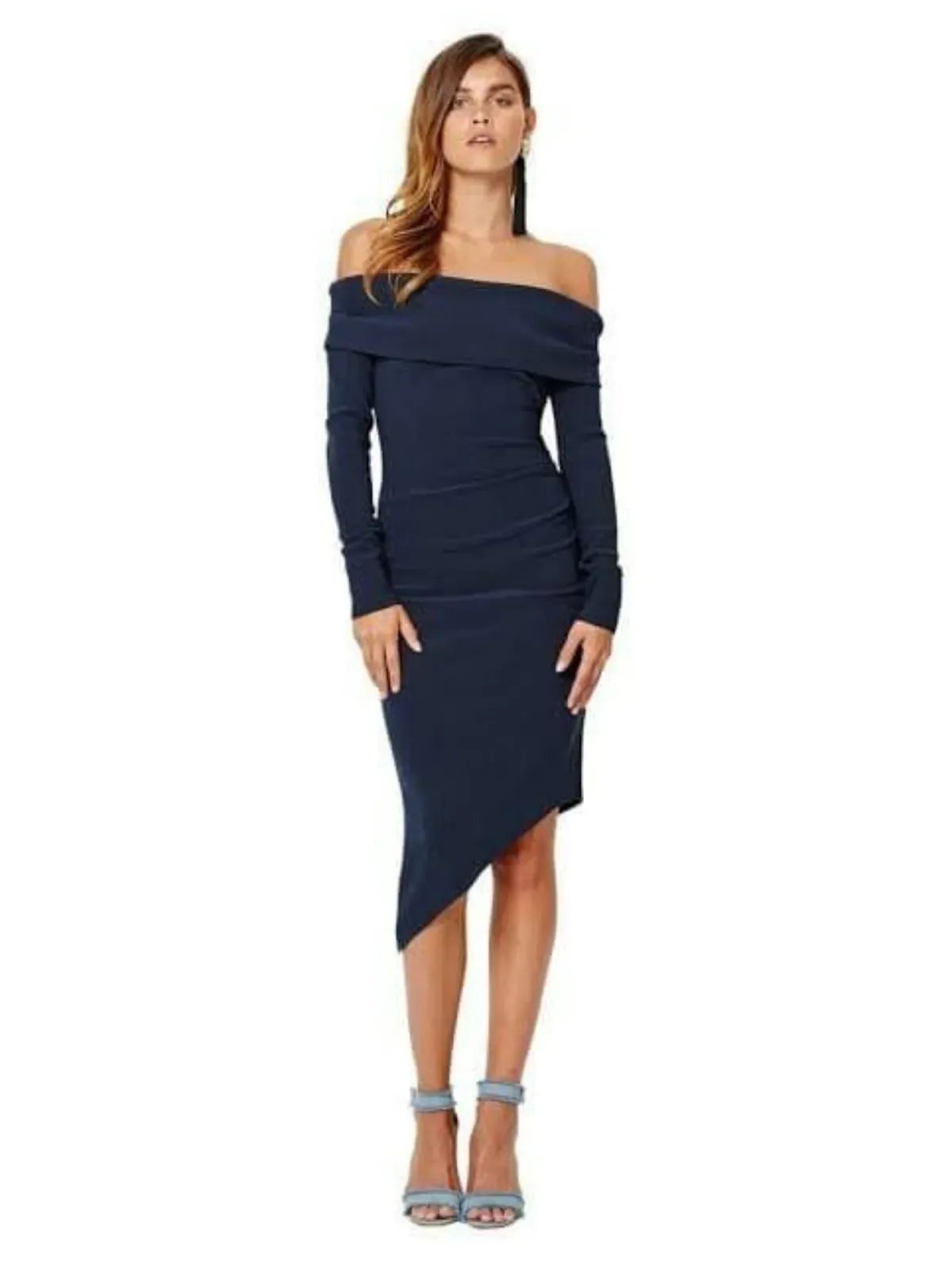 Bec & Bridge Florence Dress Navy Size AU 6 for rent on The Volte - main image