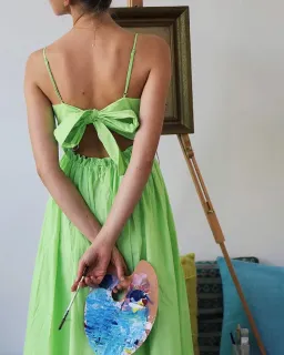 Steele Josie Dress Green Size XS for rent on The Volte - image 4