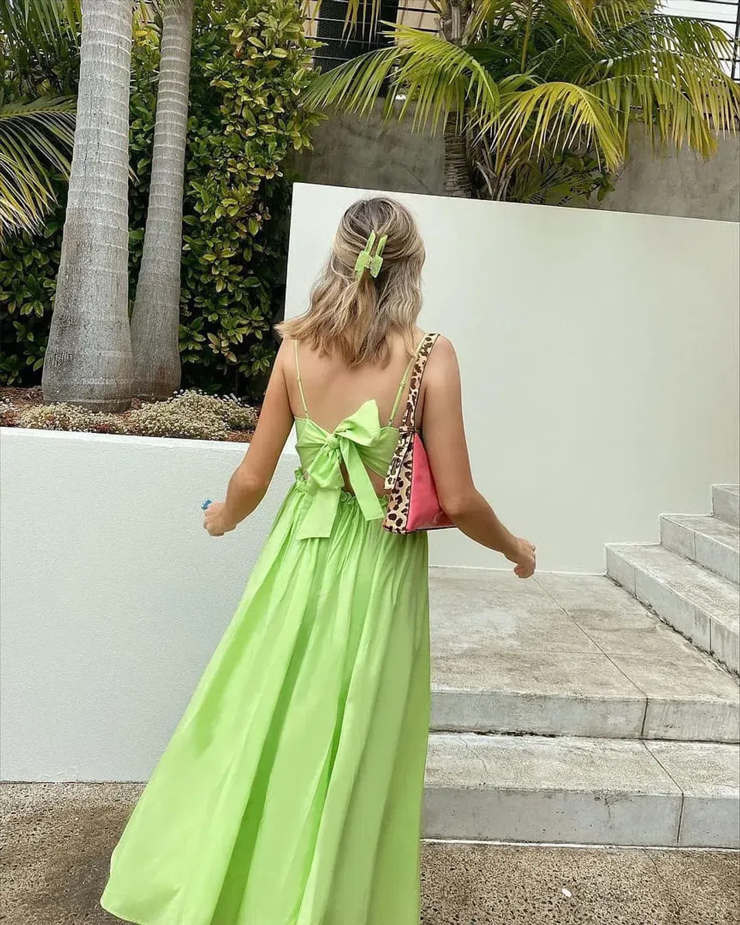 Steele Josie Dress Green Size XS for rent on The Volte - main image