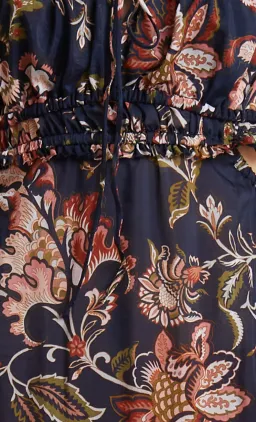Bec & Bridge Lori Tie Maxi Dress Floral Print Size 8 for rent on The Volte - image 4