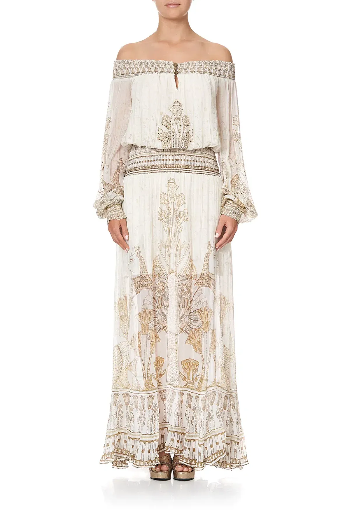 Camilla Queens Chamber Dress Print Size 10 - Image 1