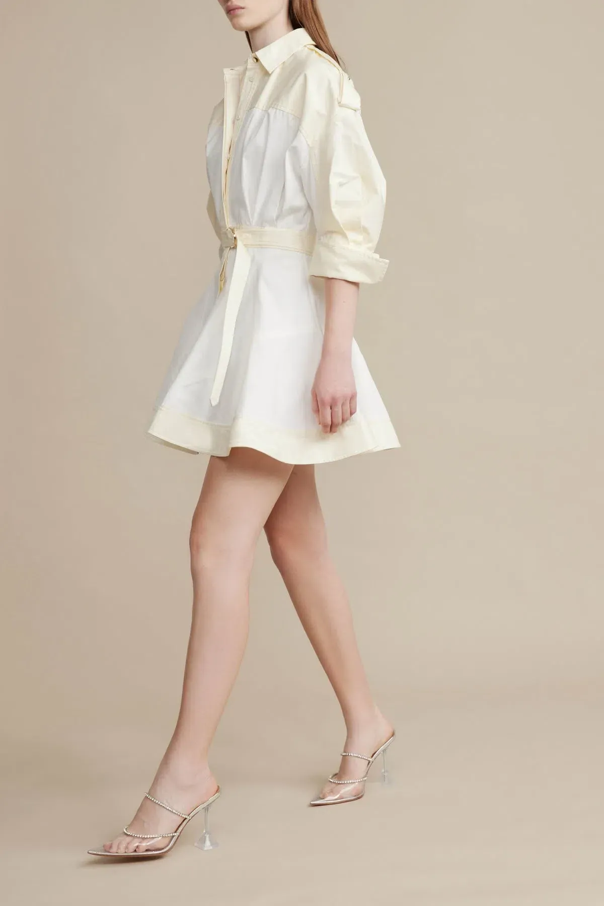 Acler Vienna Dress Yellow Size 8 - Image 1