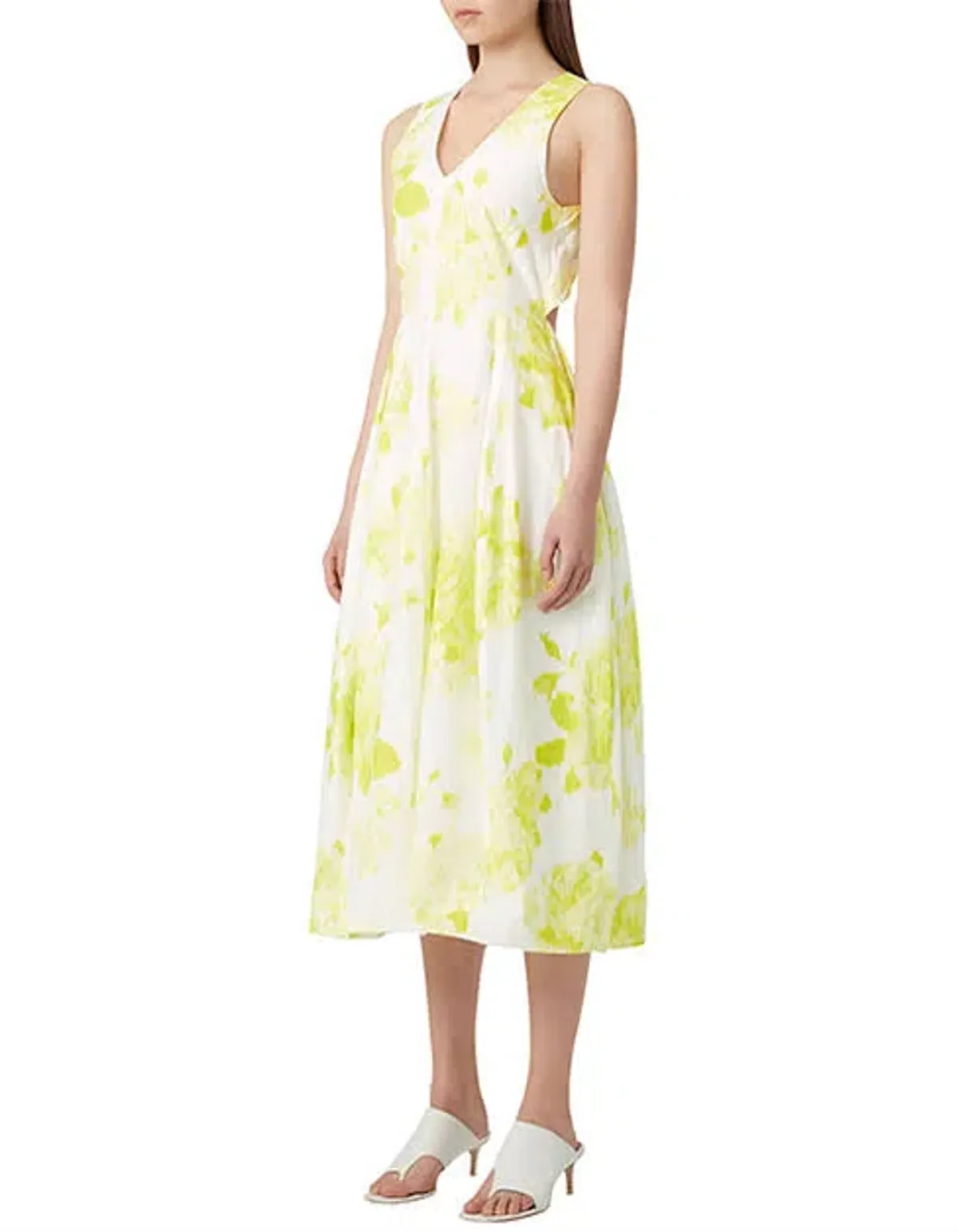 Camilla and Marc Narcissus Midi Dress Print Size 6 for rent on The Volte - main image