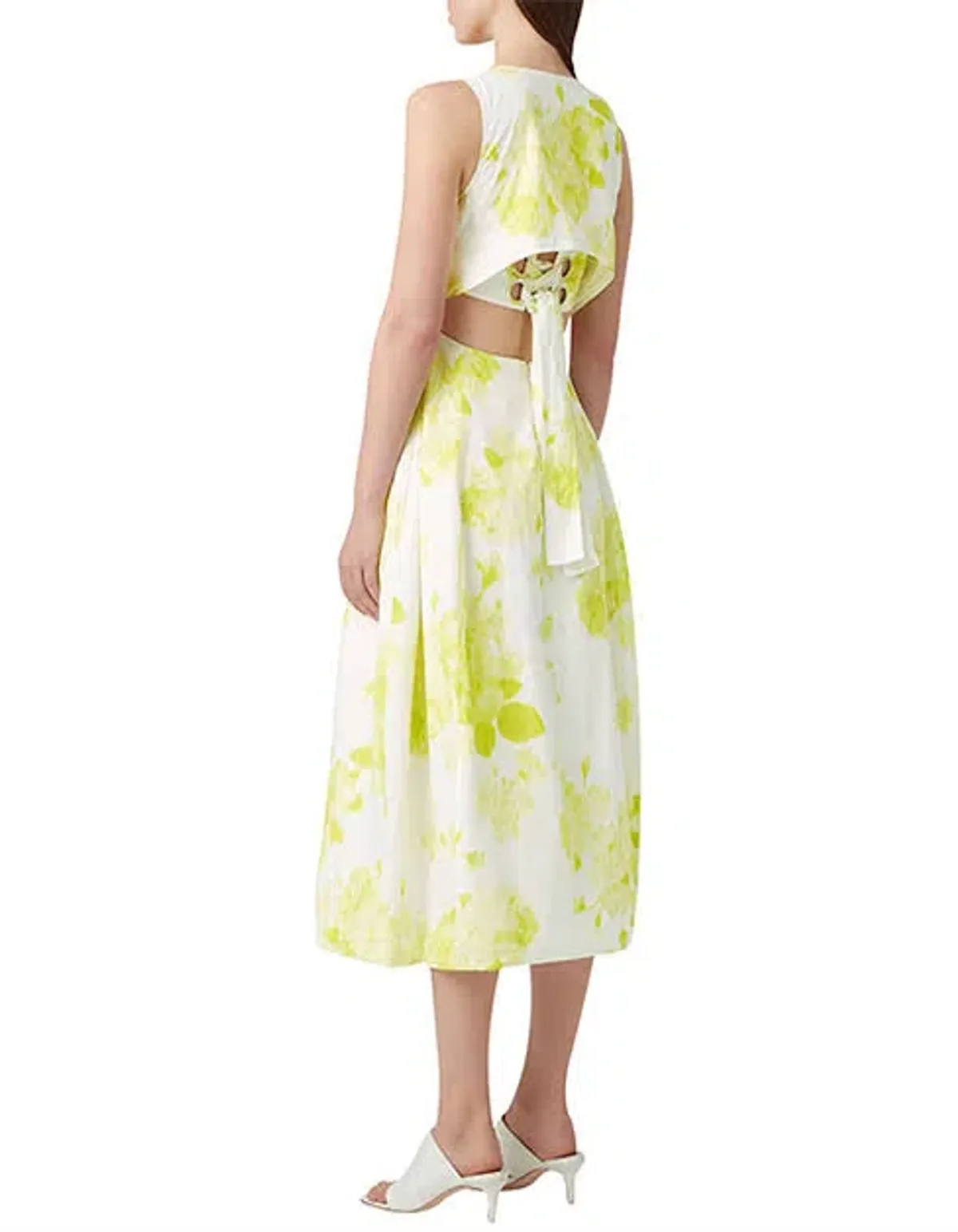 Camilla and Marc Narcissus Midi Dress Print Size 6 - Image 2