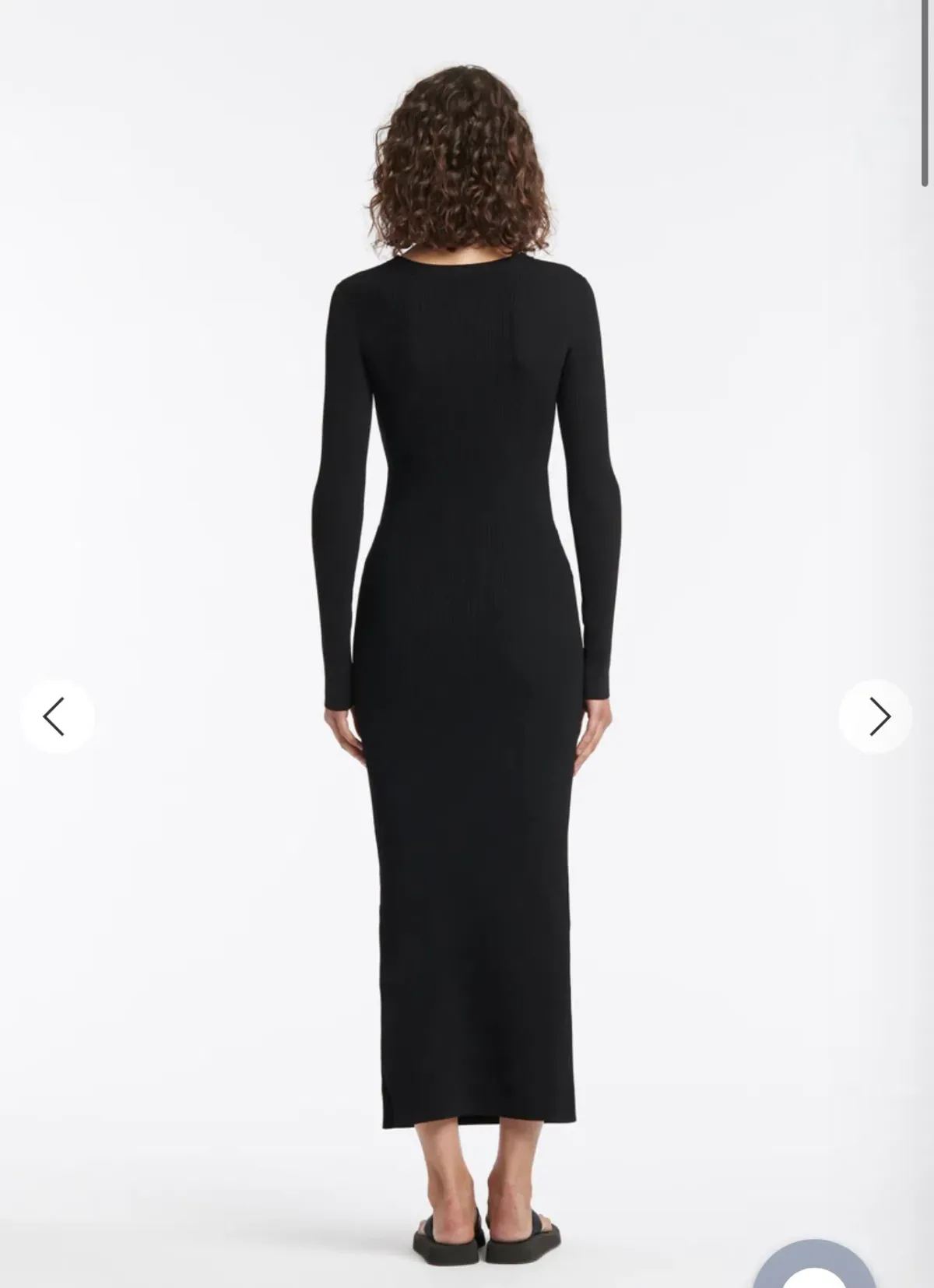 Sir the Label Celena Draped Dress Black Size 2 / AU 10 - Image 4