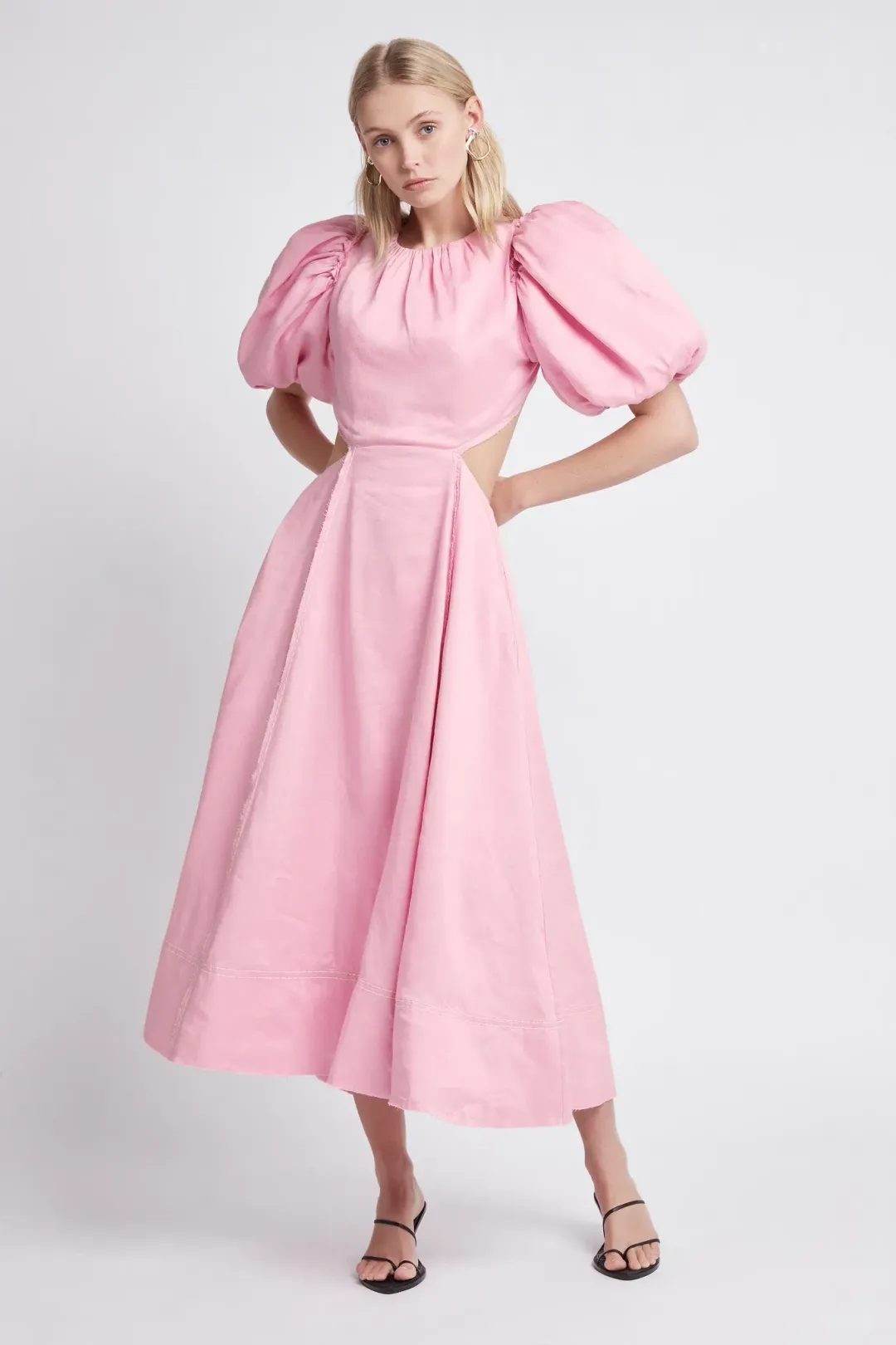 AJE - Serendipity Dress Pink - Size 10 for rent on The Volte - main image