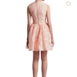 Maje Fit and Flare Cocktail Dress Pink Size 8 for rent on The Volte - image 3
