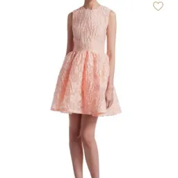 Maje Fit and Flare Cocktail Dress Pink Size 8 for rent on The Volte - image 2