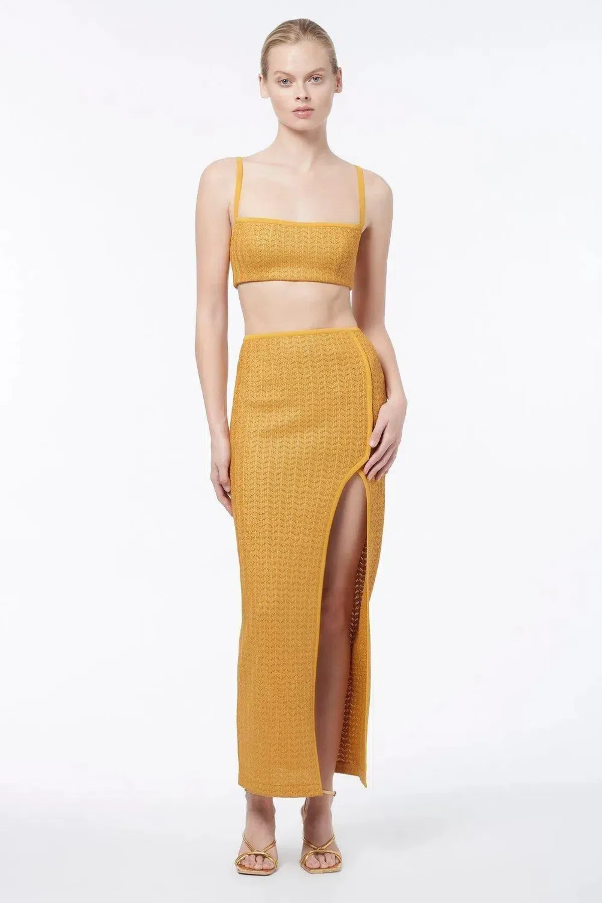 Manning Cartell New Weave Set Ochre Size 10 - Image 1