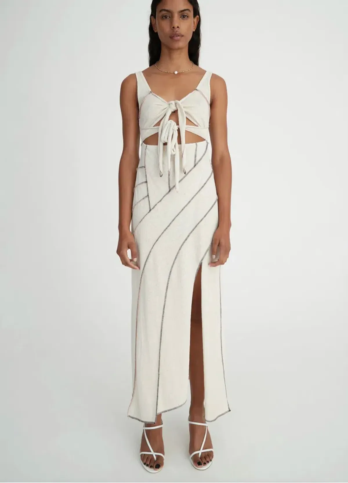 Hansen & Gretel Kehlani Dress in Sand Size 10 - Image 1