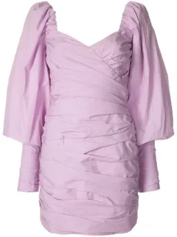 Bec & Bridge Winslowe L/S Mini Dress Lilac Size AU 6 for rent on The Volte - image 4