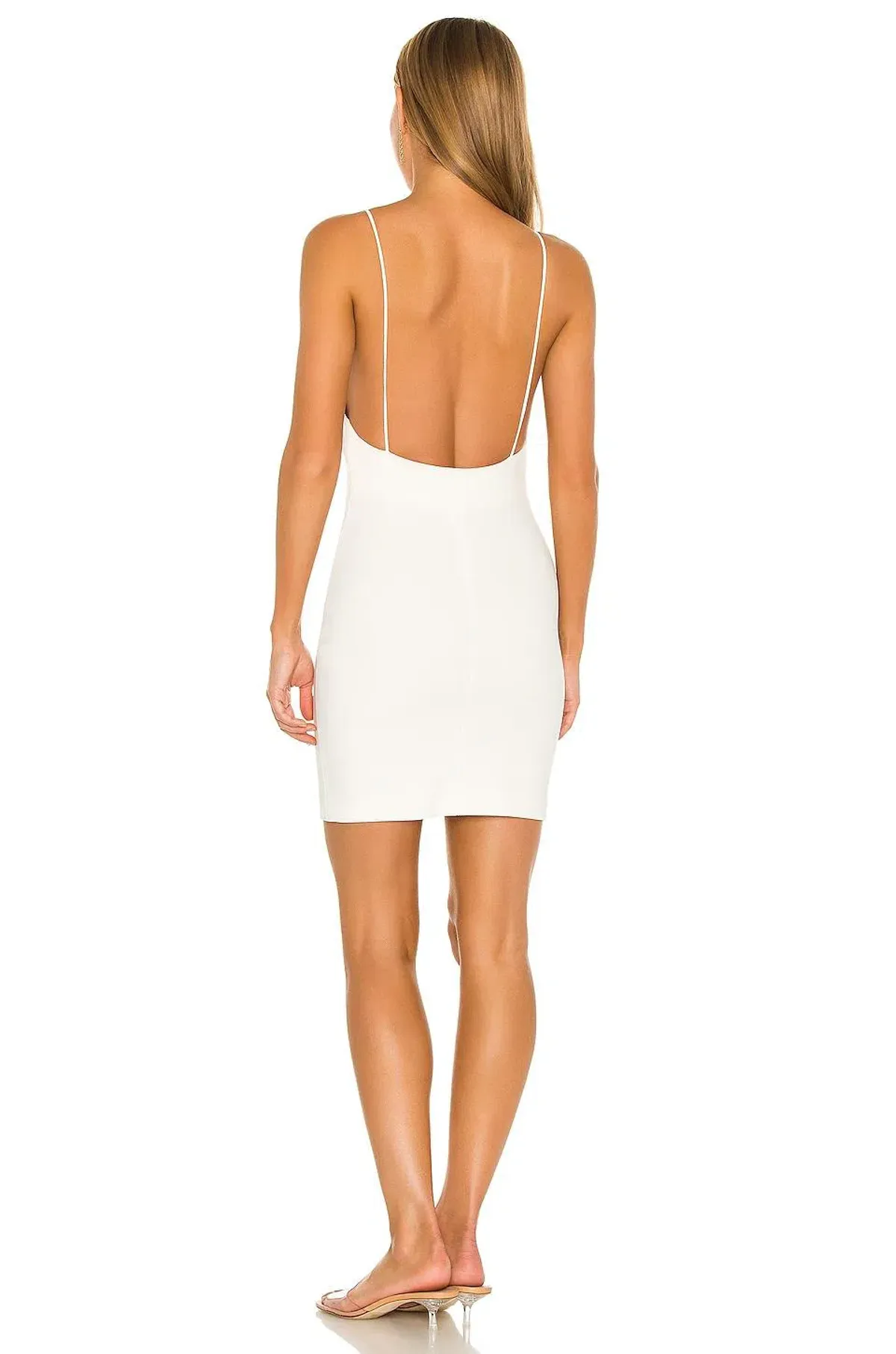 Bec & Bridge Maddison Boat Neck Mini Dress Ivory Size 10 - Image 3