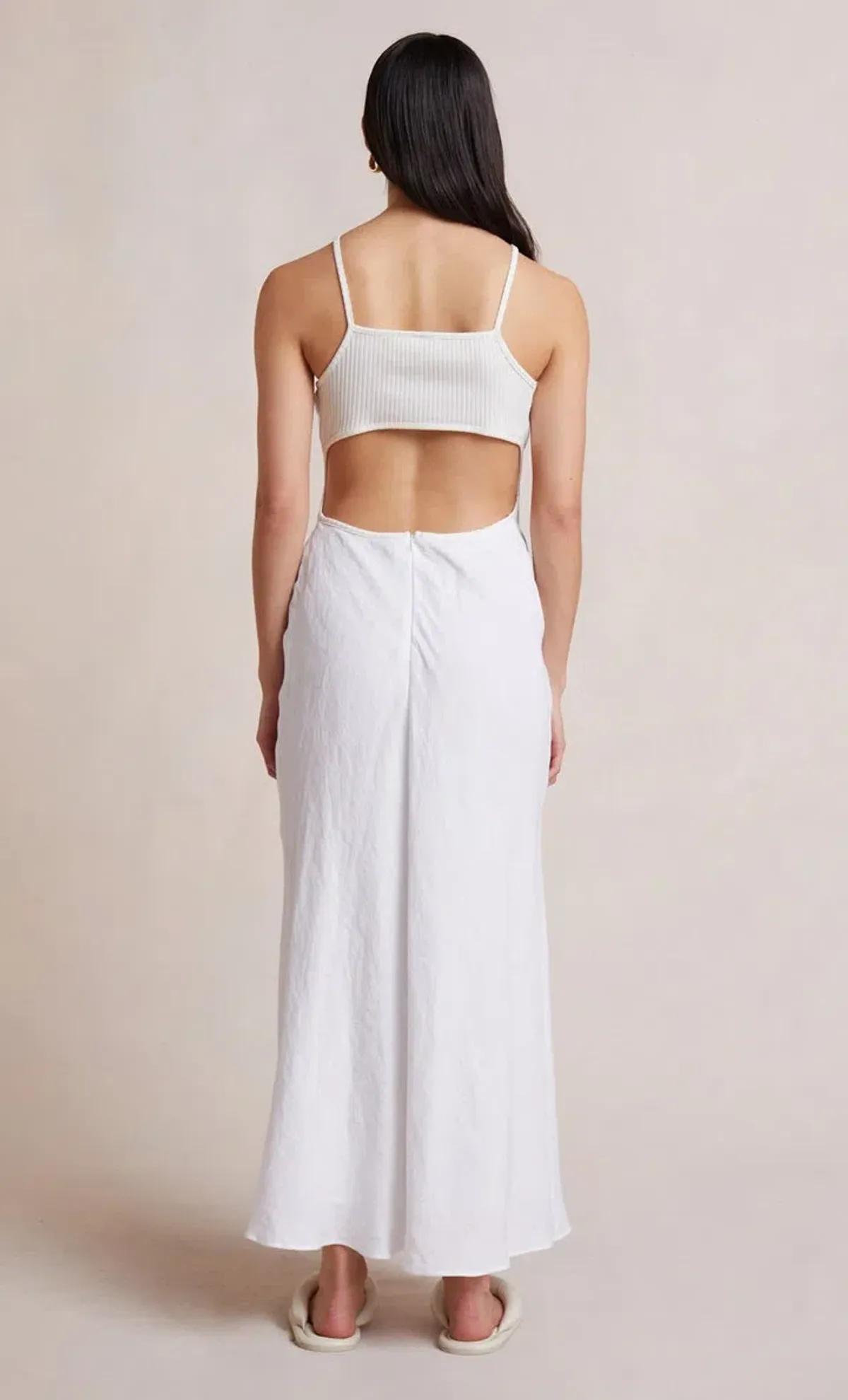 Bec & Bridge Sabella Maxi Dress Ivory Size 10 - Image 4