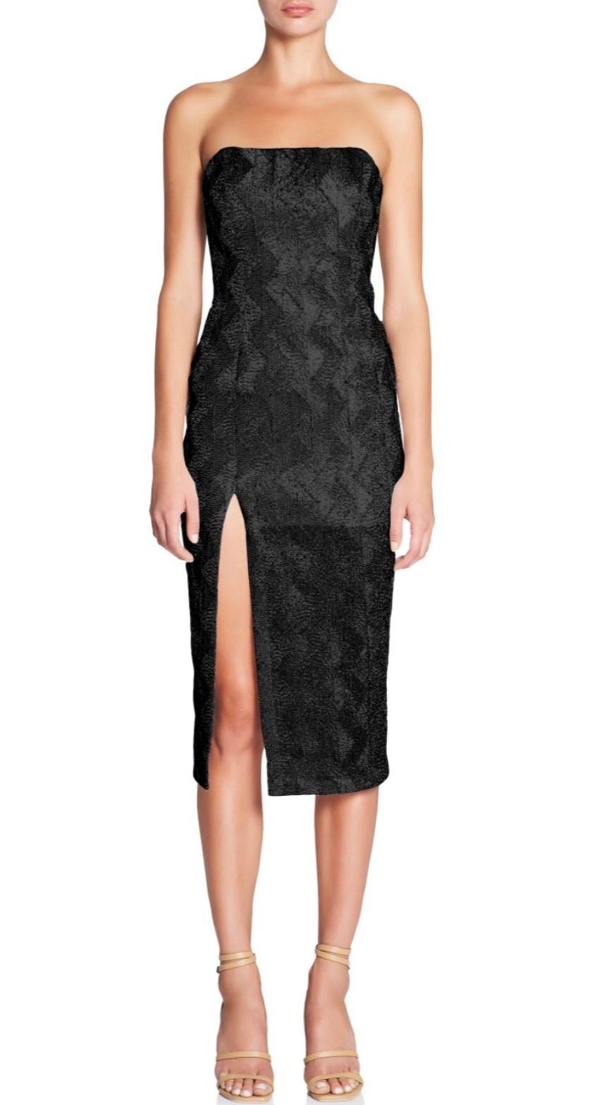 Manning Cartell no filter strapless black dress size 8 - Image 1