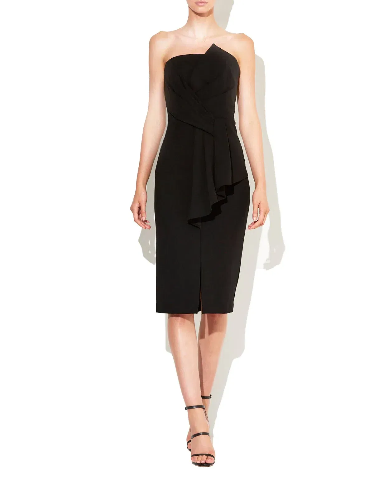 Montique Olivia Strapless Cocktail Dress Black Size 10 - Image 1
