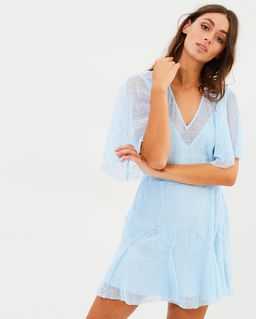 Talulah Candid Lace Shift Dress for rent on The Volte - image 1