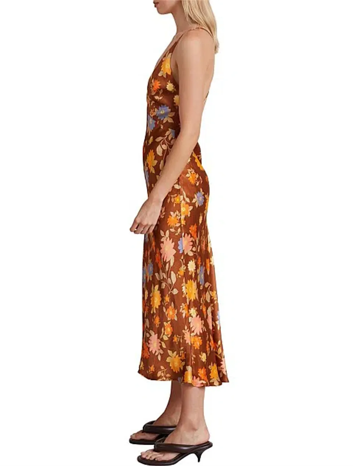 Bec & Bridge Valentina Midi Dress Print Size 6 - Image 5