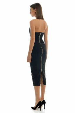 Misha Lea Dress Black Size 8 for rent on The Volte - image 2