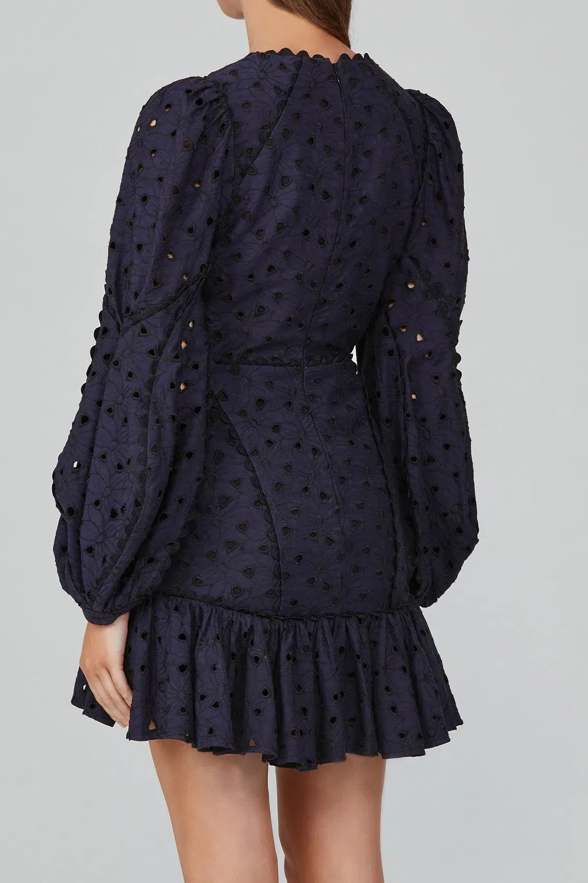 Acler Walker Dress Navy Size 8 - Image 3