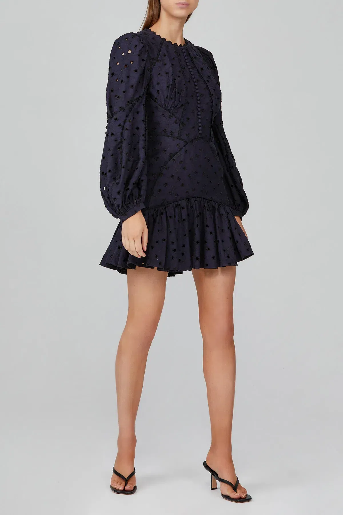 Acler Walker Dress Navy Size 8 - Image 1