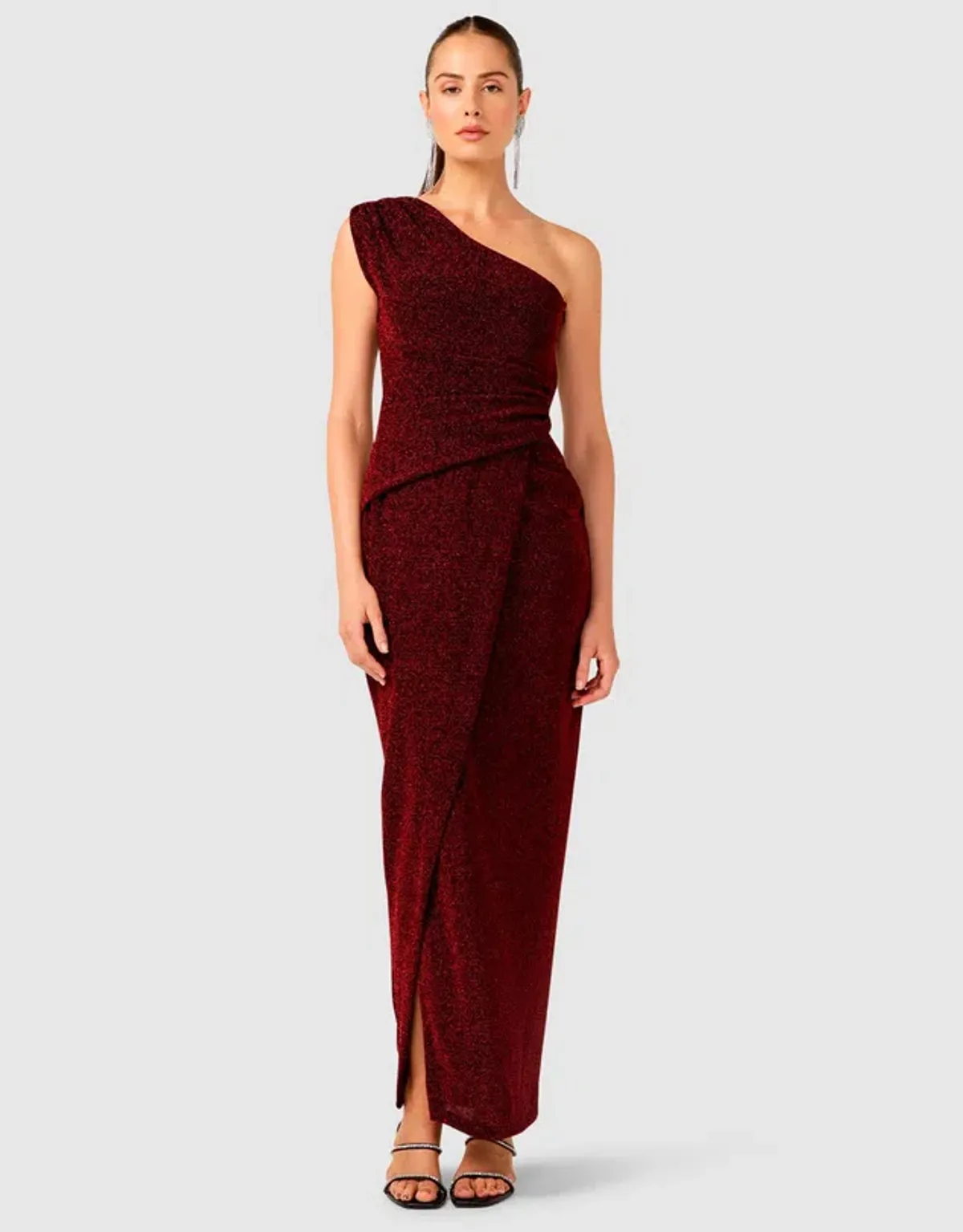 Sacha Drake Valedictory Maxi Dress Red Size 12 for rent on The Volte - main image