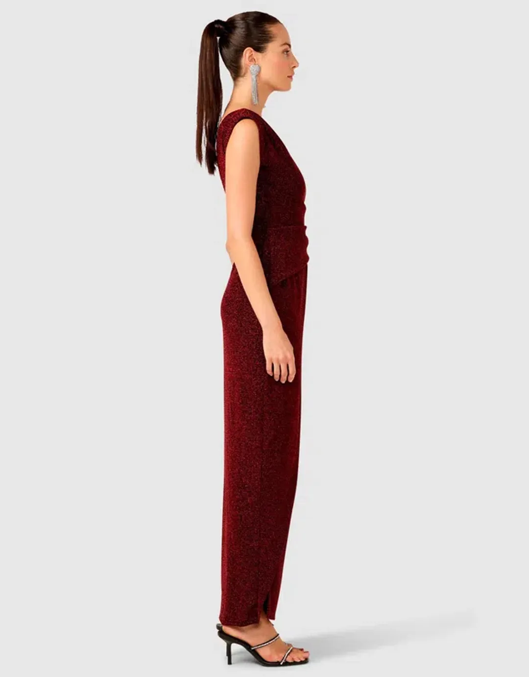 Sacha Drake Valedictory Maxi Dress Red Size 12 for rent on The Volte - main image