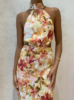 Significant Other Lapis Dress Watercolour Floral Print Size 14 for rent on The Volte - image 5