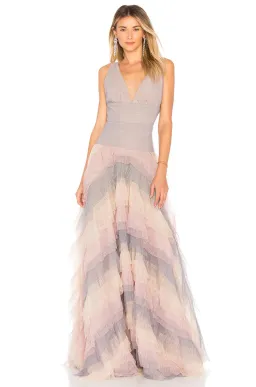 Bronx and Banco Amelia Ruffle Dress Multi Size 6 for rent on The Volte - image 4