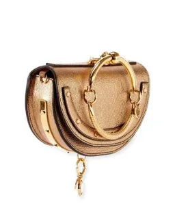 Chloè Nile Bracelet Mini Bag Gold for rent on The Volte - image 1