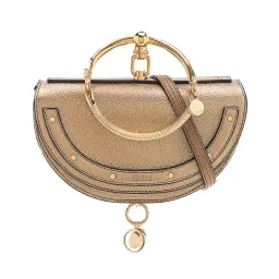 Chloè Nile Bracelet Mini Bag Gold for rent on The Volte - image 2